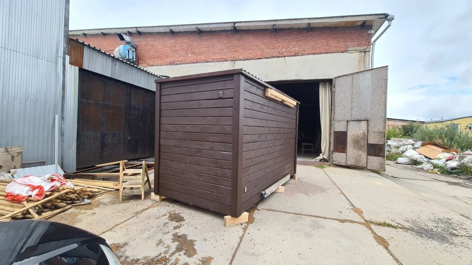 Баня из бруса